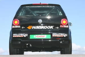 VW Polo GTi Racer Exhaust System